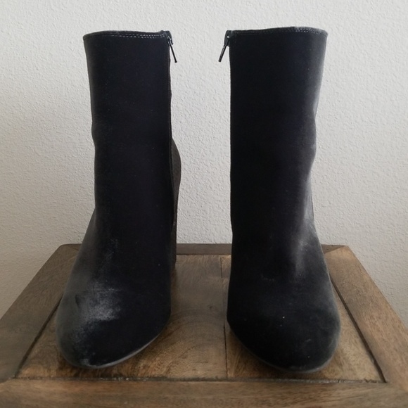 Donated! Lucky Brand Velvet Booties - Picture 3 of 9
